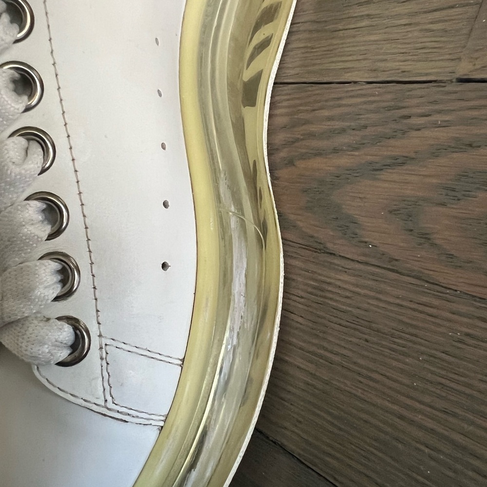 Alexander McQueen white sneakers size 37,5 or 7,5 - Picture 4 of 11
